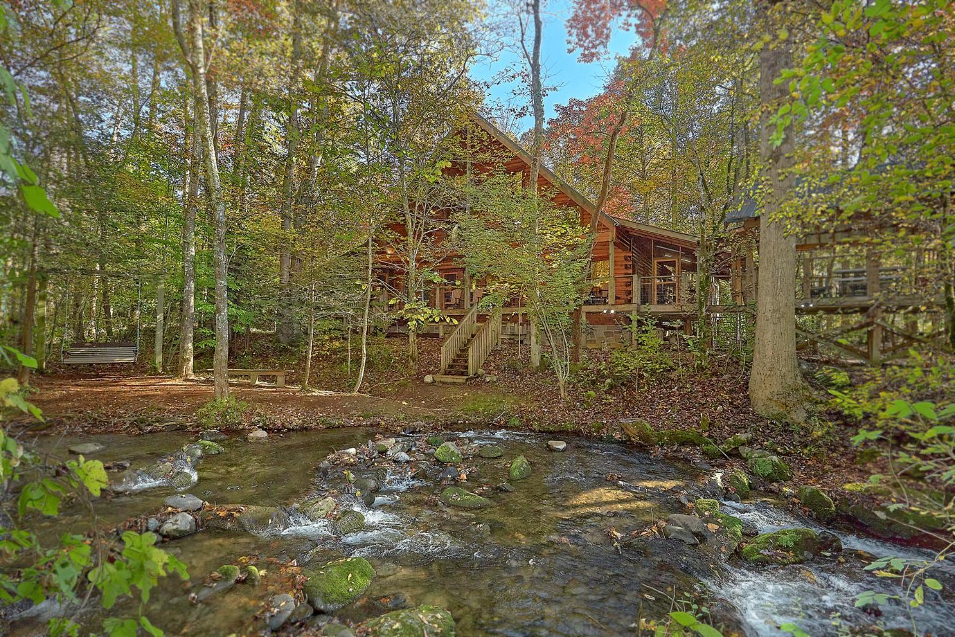 Creeksong Holiday Home Gatlinburg Kültér fotó